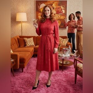 California Looks vintage 80s dress